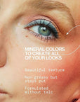 Pacifica Eyeshadow Palette – Malibu Mineral Eyeshadow, Blendable Neutral Shades with Velvet Matte, Shimmer & Metallic, Cocoa Butter Infused, Talc-Free, Vegan & Cruelty-Free, 0.24 oz (10 Shades)