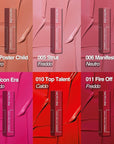 Revlon ColorStay Limitless Matte Liquid Lipstick, Vegan Formula, No-Budge, Longwear Lip Color, Long Lasting, Lightweight/Comfortable, Waterproof, 011 Fire Off, 0.17 fl oz