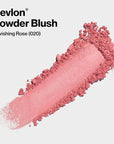 Revlon Blush, Powder Blush Face Makeup, High Impact Ravishing Rose, 0.17 oz