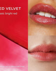 Melixir Vegan Lip Butter (12 Colors), Hydrating Tinted Lip Balm Stick, Bee-Free, Petrolatum-Free, Plant-Based, Moisturizes Dry & Chapped Lips With Shea Butter, Sheer, Natural Finish - #03 Red Velvet