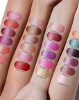 Oulac Glitter Lipstick for Women with Metallic 3D Shine Lightweight Hydrating Formula, High Impact Lip Color, Vegan & Gluten Free Beauty, Sheer Coverage Lip Makeup, Crystal Veil(27)