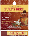 Burts Bees Vanilla Maple Lip Balm, 4.25 GR