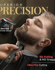 Fagaci Professional Hair Clippers for Men with Superior Precision, Brushless Motor Barber Clippers and Trimmers Set, 5X Longer Sharpness Hair Cutting Kit, Mens Haircut Cordless Clipper for Barber