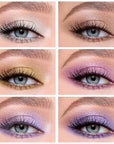 Boobeen 6PCS Cream Eyeshadow Stick Waterproof Pencil Crayon Eye Brightener Shimmer Pen Create Glitter Makeup, Easy to Use