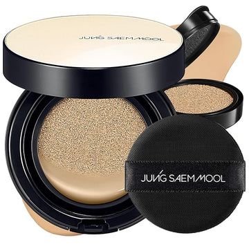 [JUNGSAEMMOOL OFFICIAL] Essential Skin Nuder Cushion (08 Medium Deep) | Refill Included | Natural Finish | SPF50 Broad Spectrum | Makeup Artist Brand