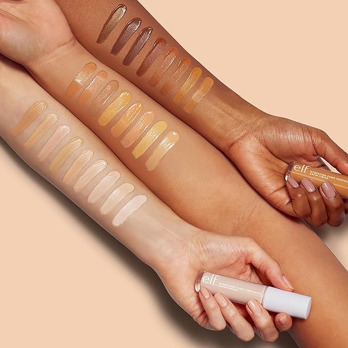 e.l.f. Hydrating Camo Concealer, Lightweight, Full Coverage, Long Fl Oz