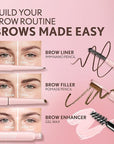 Covergirl Clean Fresh Brow Nano, 400 Soft Brown, Eyebrow Pencil, Ultra-Precise Tip, Waterproof, Transfer-Resistant, Built-In Spoolie, Vegan Formula, 0.001oz