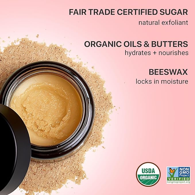 Organic Lip Scrub Berry - Lip
