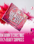 W7 Beauty Blast - Makeup Advent Calendar 2025 - Beauty & Cosmetic Calendar - Individually Boxed Makeup & Cosmetic Surprises For the 24 Days to Christmas - Cruelty Free Gifting