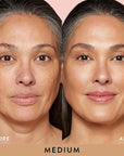 LAURA GELLER NEW YORK Baked Balance-N-Glow Illuminating Foundation - Medium - Buildable Sheer to Light Coverage - Satin Finish