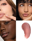 Poppy & Pout All Natural Lip Tint, Cardboard Tube, Hand-Filled, Beeswax, Vitamin E, Coconut Oil, Cruelty Free, All-Natural Shades (Debbie)