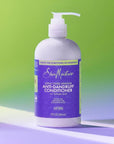 SheaMoisture Hair Care System Anti-Dandruff For Stronger Hair & Healthier Scalp Conditioner Formulated With Apple Cider Vinegar And Fair Trade Shea Butter 13oz