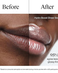 Neutrogena Hydro Boost Hyaluronic Acid Lip Balm, Nourishing Vitamin E Leaves Lips Feeling Hydrated, Sheer Pink Tinted Color with a Sweet Berry Flavor, Sheer Berry, 0.5 oz