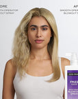John Frieda Frizz Ease Smooth Operator Blowout Spray, Anti-Humidity, Hair Gloss, Heat Protection Spray for Hair, 6.77 Oz
