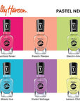 Sally Hansen Miracle Gel Nail Polish, Shade Miami Ice #053 (Pack of 2)