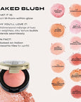 Milani Baked Blush, Powder Blush for Cheeks, Cruelty Free Makeup - Shape, Contour & Highlight Face for a Shimmery or Matte Finish -Luminoso