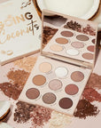 Colourpop Going Coconuts Eyeshadow Palette - Cool-Toned Neutral Eyeshadow Palette with Ultra-Velvety and Silky Finishes - High-Pigment Eye Makeup with a Long-Wearing Formula (0.3 oz)