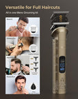 Hair Clippers for Men Professional, Cordless Hair Clippers for Hair Cutting, Mens Clippers and Trimmers Set, Electric Hair Trimmer for Men with Package Box