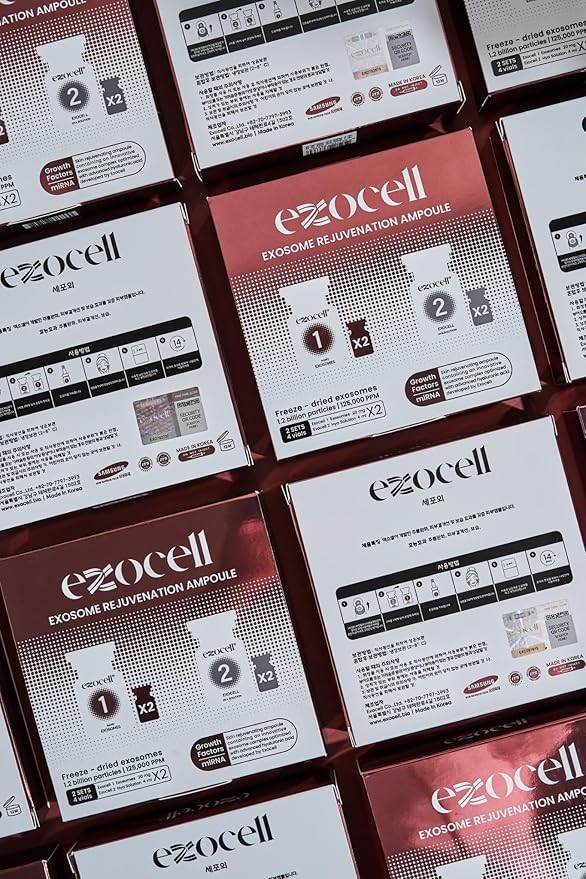 EXOCELL Exosome Rejuvenation Ampoule | Skin Regeneration, rejuvenation, hydration, anti-aging, healing, collagen-production, elasticity, repair, acnescar-reduction