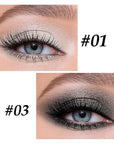 Boobeen Waterproof Eyeshadow Stick Shimmer Cream Eyeshadow Pen - Easy to Use Glitter Eye Makeup Kit (01# + 03#)