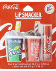 Lip Smacker Coca Cola Collection, lip balm for kids - Coca-Cola & Sprite, trio