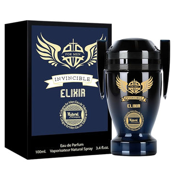 Hybrid & Company Invincible Elixir For Men Pour Homme Eau de Toilette Vaporisateur Natural Spray 3.4 Fl Oz