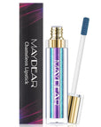 Maydear Chameleon Lipstick, High Pigmented for Women Metallic Shine Lip Gloss, Full-Coverage Multichrome Long Lasting Rainbow Makeup, Blue Purple