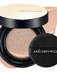 JUNG SAEM MOOL Essential Skin Nuder Cushion 22C Petal Light 0.49 Fl Oz, No Refill, Natural Radiant Finish Cushion Foundation with Buildable Coverage, Lightweight Texture, Korean Foundation Makeup