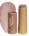 Poppy & Pout All Natural Lip Tint, Cardboard Tube, Hand-Filled, Beeswax, Vitamin E, Coconut Oil, Cruelty Free, All-Natural Shades (Faye)
