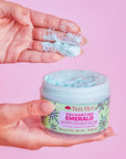 Tree Hut Enchanting Emerald Whipped Shea Body Butter | Long-lasting Hydration Leaves Skin Feeling Soft & Moisturized | Limited Edition Holiday | 8.4 fl oz.
