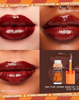 NYX PROFESSIONAL MAKEUP Duck Plump High Pigment Plumping Lip Gloss with Spicy Ginger, Vegan Lip Makeup - Twice The Spice (Spiced Red)