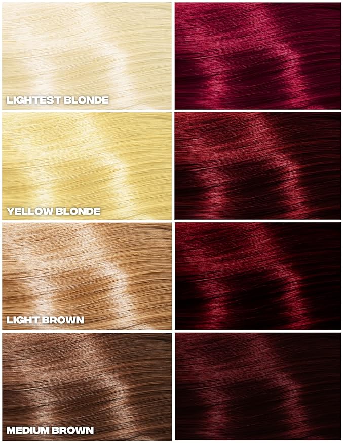 Good Dye Young Semi-Permanent Hair Color, Vegan and Cruelty-Free Red Hair Dye, Last up to 24 Washes, Non-Damaging Conditioning Hair Color (5FL OZ, All in This Together)