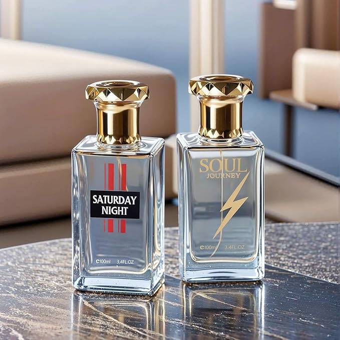 Hybrid & Company Mens 2 Pcs Saturday Night Soul Journey Eau De Perfum Vaporisateur Natural Spray