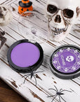 UCANBE Purple Face Body Paint Makeup Foundation, Professional Blendable Cream Greasepaint, Non-Toxic Face Paint Kit for Halloween Parties, Mermaid SFX Makeup, Ursula Widowmaker Dabi Costume & Cosplay