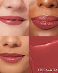 LAURA GELLER NEW YORK Jelly Balm Moisturizing Tinted Lip Balm - Terracotta Go - Hydrating Vitamin E - Semi-Shine Finish