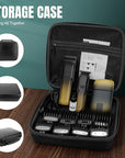 Professional Barber Hair Clippers Trimmer Shaver Set for Men,Cordless Hair Cutting Kit & Zero Gap T-Blade Trimmer & 8500 RPM Electric Shaver Combo with EVA Case,Mens Gift