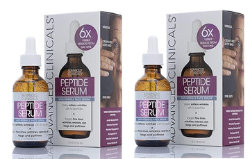 Advanced clinicals peptide facial serum