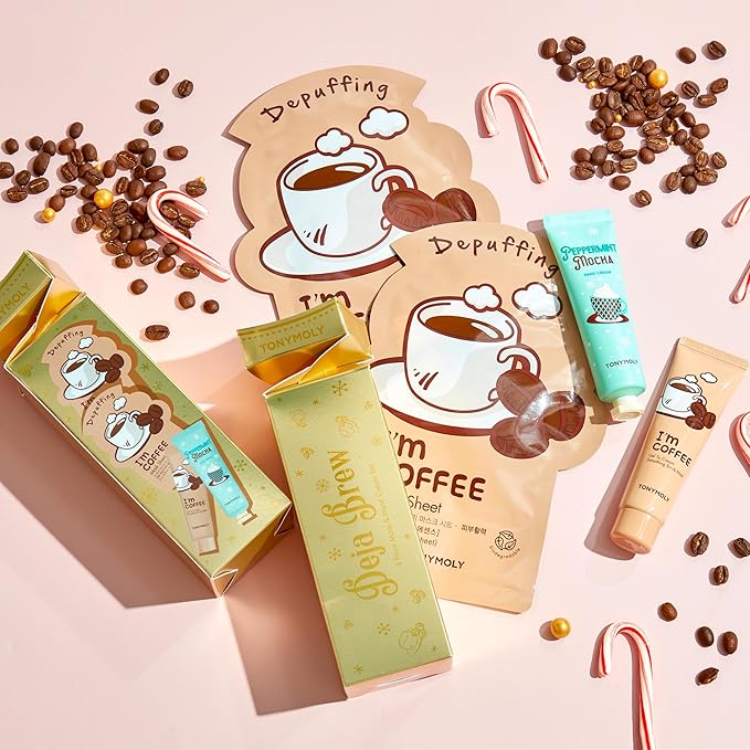 TONYMOLY Deja Brew Coffee Skincare Set,