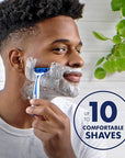 Gillette SkinGuard Razors for Men, Gillette Razor, 4 Count
