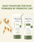 Aveeno Daily Moisturizing Fragrance-Free Face & Neck Cream, Oat Facial Moisturizer for Dry Skin, 5 oz, & Aveeno Daily Moisturizing Body Lotion with Soothing Oat, 2.5 oz (2 Item, Product Bundle)