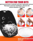 Zinc Infused Silicone Body Scrubber for Shower,Food-Grade Handheld Cleansing Skin Brush, Gentle Exfoliating and Lather Well - Black