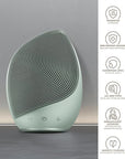 GESKE SmartAppGuided™ Sonic Facial Brush 5 in 1 | Vibrating Electric Facial Cleansing Brush | Soft Silicone Brush | Professional Facial Cleanser | Skin Cleanser & Exfoliator | Face Massager
