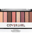 COVERGIRL Trunaked Scented Eye Shadow Palette, Peach Punch 840, 0.22 Ounce, Pack of 1
