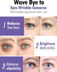 KAHI Eye Balm Multi Balm Eye Brightener Stick & Moisture Balm | Under Eye Brightener & Glow Balm | Hydrating Eye Stick & Multi-Purpose Eye Cream Korean Dark Circles & Fine Lines (0.32 fl oz)