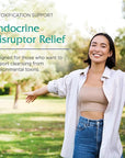 Vitanica Endocrine Disruptor Relief, Liver Detox Cleanse Support, Dr. Formulated Liver Support Supplement with Calcium D-Glucarate, ALA, NAC, L-Glycine & More, Vegan, 120 Capsules