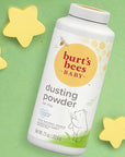Burt's Bees Baby Dusting Powder, 100% Natural Origin, Talc-Free, Pediatrician Tested, 7.5 Ounces, Pack of 3, Pack May Vary
