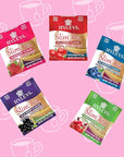 Hyleys Slim Tea 42 Ct Assorted - Weight Loss Herbal Supplement Cleanse and Detox - 42 Tea Bags (12 Pack)
