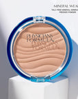 Physicians Formula Mineral Wear Talc-Free Airbrushing Pressed Powder, Full Coverage Mineral Face Powder for Sensitive Skin – Creamy Natural