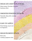 Boobeen 6PCS Cream Eyeshadow Stick Waterproof Pencil Crayon Eye Brightener Shimmer Pen Create Glitter Makeup, Easy to Use
