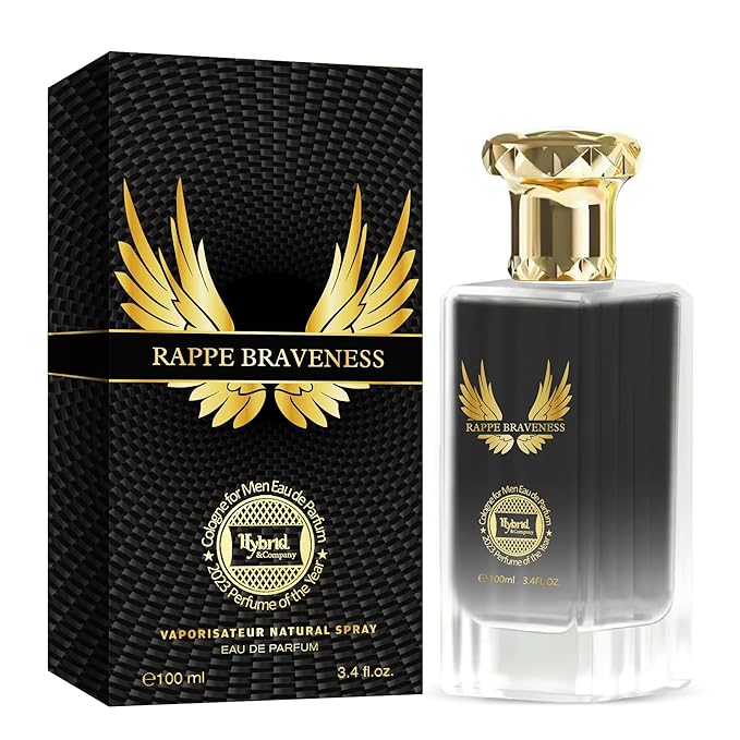 Hybrid & Company Rappe Vraveness For Men Pour Homme Eau De Toilette Natural Spray 3.4FL.OZ